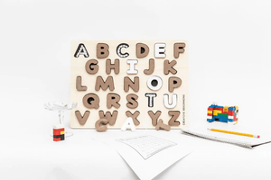 Letter tracing board, Montessori alphabet tracing, alphabet puzzle, toddlers, for kids, Toronto, Canada, Creative Beginnings