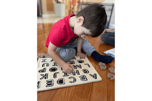 Uppercase Alphabet Tracing Puzzle