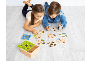 Animal Species Puzzles by Beleduc (Includes 9 Puzzles)