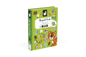 Animals Magneti'book, Janod, Janod magnetic books, best toys for travel, magnetic toys, educational toys, animal toys, story telling, magnetic story telling, imaginative play, The Montessori Room, Toronto, Ontario, Canada