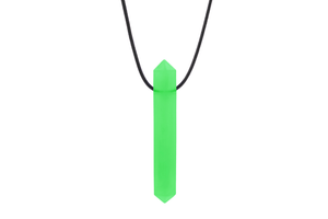 ARK's Krypto-Bite® Chewable Gem Necklace, various colours and toughness levels, oral fidget, self-regulation tools, oral motor therapy tools, Chewlery, 5 years and up, The Montessori Room, Toronto, Ontario, Canada.