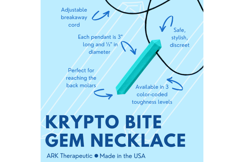 ARK's Krypto-Bite® Chewable Gem Necklace