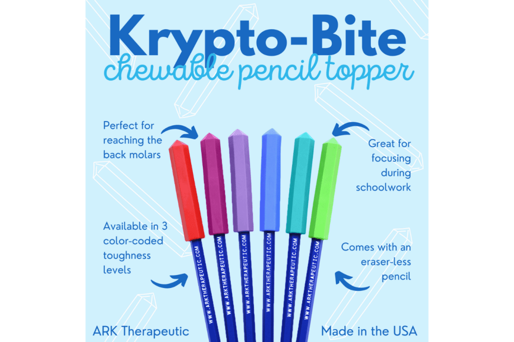 ARK's Krypto-Bite® Chewable Pencil Topper