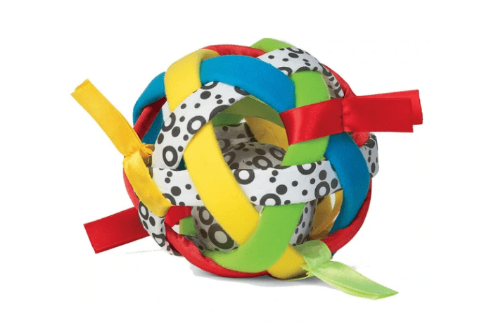 Bababall - The Montessori Room, Toronto, Ontario, Canada, Manhattan Toy, Manhattan Toy ball, best infant toys, best ball for infants, sensory toys for baby, rattle ball, grip ball, easy to grip toys for babies, best gifts for infants, best toys for infants