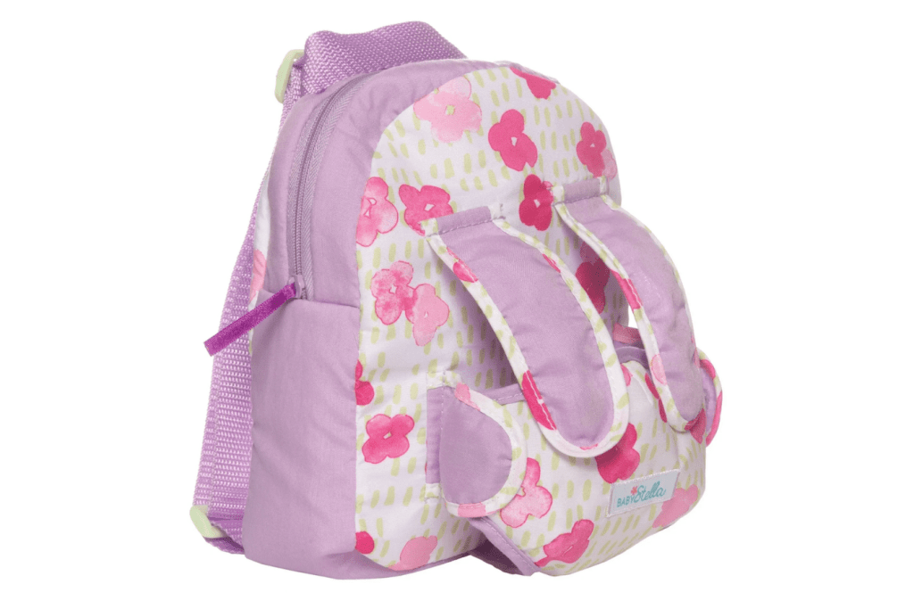Baby Stella Backpack Carrier, Baby stella Toronto, buy baby stella in store, Canada, doll carrier, baby doll carrier Canada