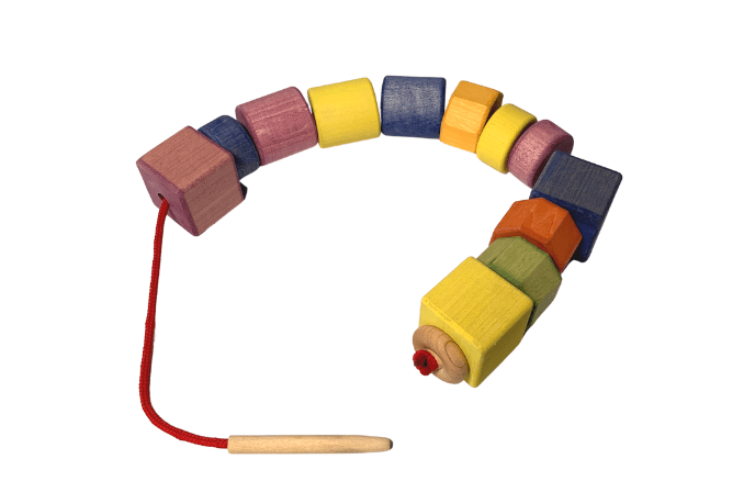 Threading beads on sale for toddlers