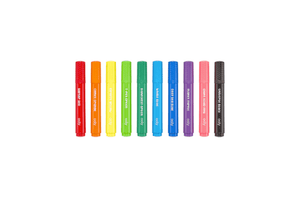 Big Bright Brush Markers (Set of 10) by Ooly