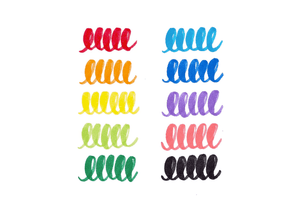 Big Bright Brush Markers (Set of 10) by Ooly