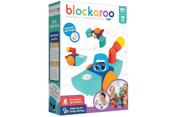 Blockaroo Magnetic Foam Builders - 10 pcs