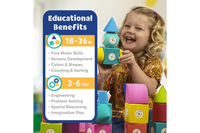 Magnetic best sale foam blocks