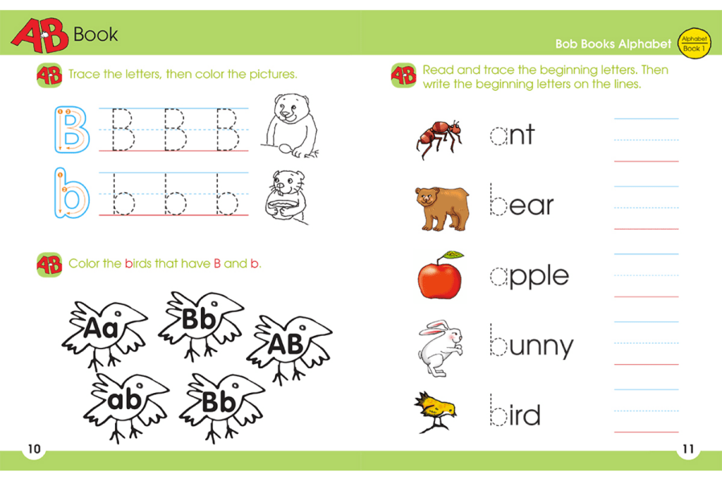 Bob Books: Beginning Readers Workbook