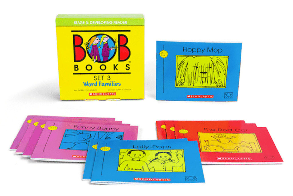 Scholastic Bob Books Set 3: Word Families [Stage 3: Developing Reader]