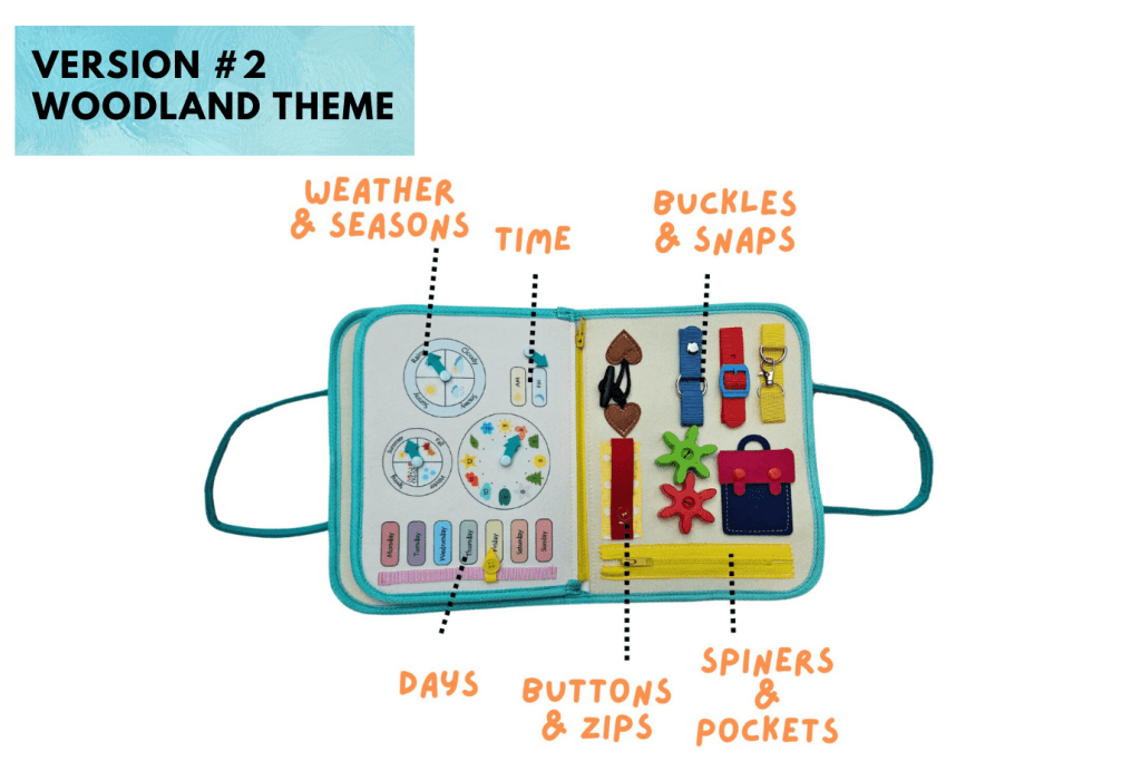 Busy Book - Felt Activity Book