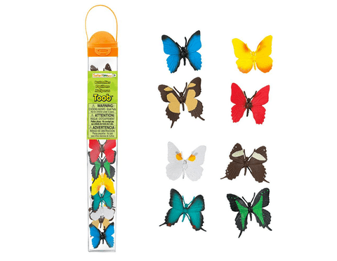 Butterflies Toob® - The Montessori Room, Toronto, Ontario, Canada, Toobs, Safari Ltd, educational toys, plastic toys, learn about butterflies, shelf work, Montessori Shelf work, animals