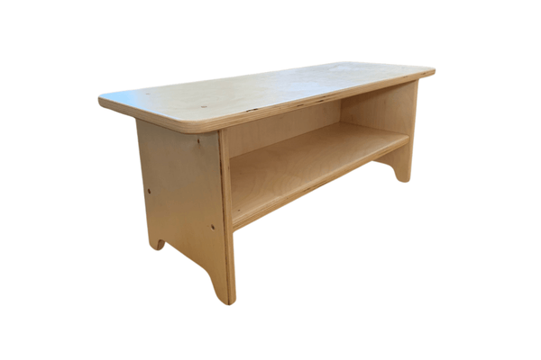 その他 FURNTURE CORP PUEBCO WOODEN SCHOOL BENCH childrens-front-entryway-bench