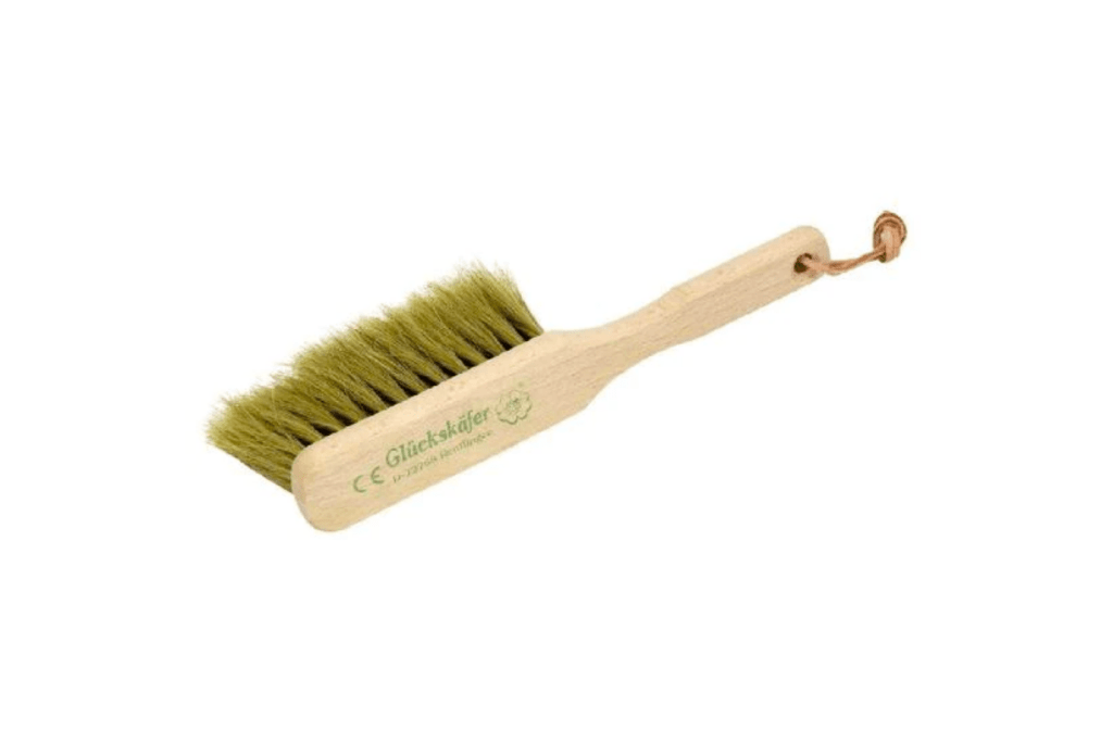 Children&#39;s Hand Broom, Gluckskafer, made in Germany, child-sized practical life tools, child-sized cleaning tools, Montessori materials, The Montessori Room, Toronto, Ontario, Canada. 