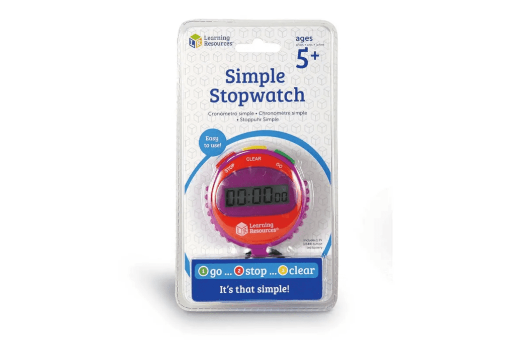 Children s Simple Stopwatch by Learning Resources I The Montessori Room