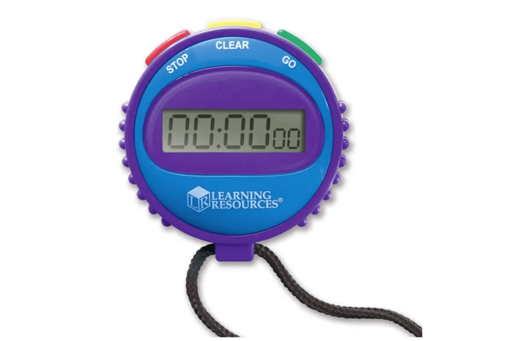 Children's Simple Stopwatch by Learning Resources I The Montessori Room