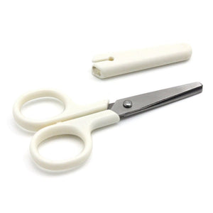 Children's Stainless  Steel Scissors with Safety Cap