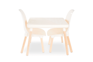 B. Spaces - Table & chairs Set - Ivory, children's table and chairs, Children's Eiffel Chairs, kids table and chair set, table and chairs for a three year old, four year old, five year old, modern table and chair set for kids, cute table and chair set for children, Toronto, Canada