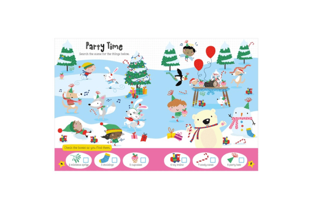 Christmas Wonderland Activity Book