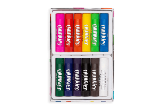 Chunkies Paint Sticks (Set of 12) - The Montessori Room