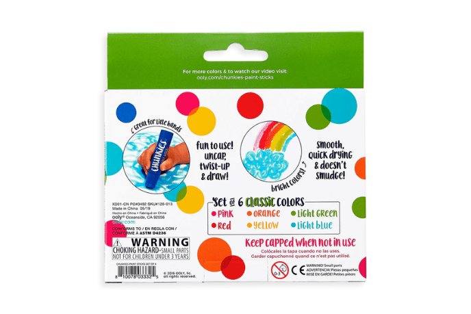 Chunkies Paint Sticks (Set of 6)