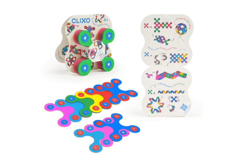 TINY & MIGHTY PDQ (9 PCS/DISPLAY) – CLIXO, clixo magnetic building toy, x shaped magnetic toy, new magnetic building toy, new magnet toys 2024, new magnetic toys 2023, clixo tiny and mighty, Toronto, Canada