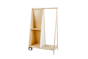 Clothes Rack with Mirror