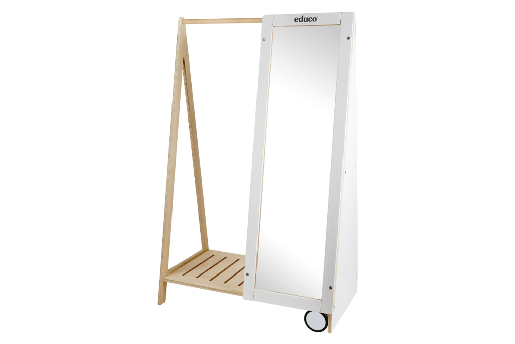 Tout About Toys Clothes Rack with Mirror