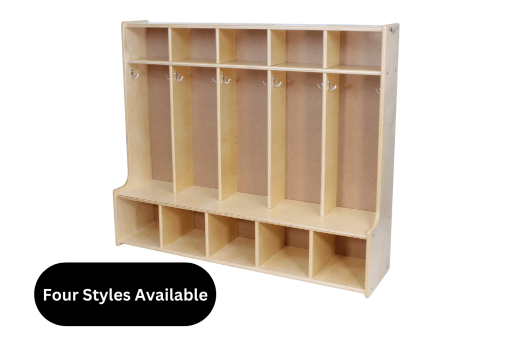 Classroom Furniture Wall Hooks and Coat Cubbies The Montessori Room