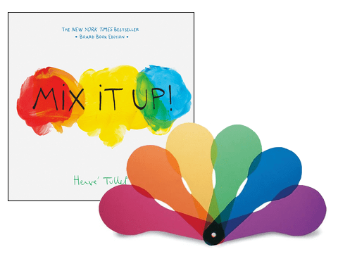 Colour exploration bundle, Herve Tullet, Mix It Up, Colour Paddles, Learning Resources, Board Book, Colour Mixing, Toronto, Canada