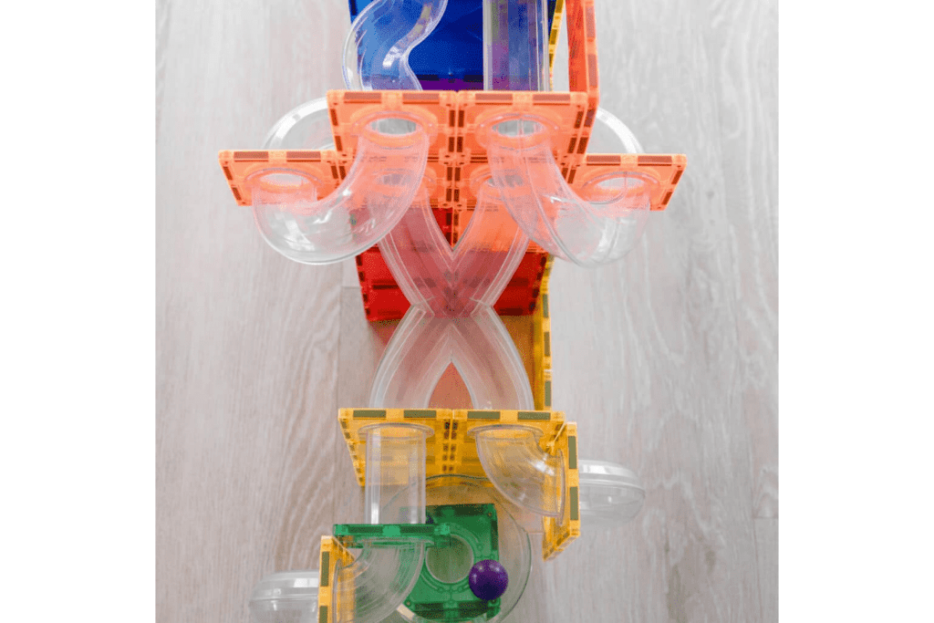 Connetix Tiles Ball Run EXPANSION Pack (Rainbow)