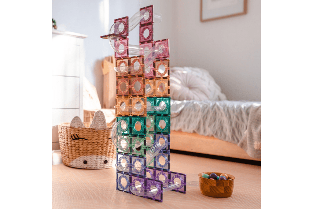 Connetix Tiles Pastel 106 Piece Ball Run