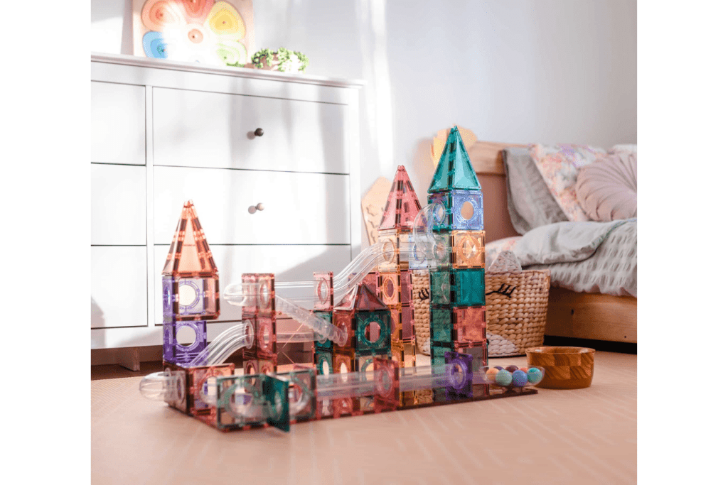 Connetix Tiles Pastel 106 Piece Ball Run