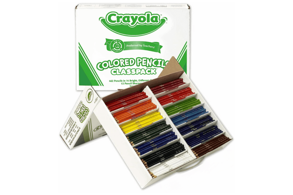 Crayola coloured pencils, buy coloured pencils in individual colours, buy coloured pencils by colour, buy one colour of coloured pencils, Crayola classroom coloured pencils, Toronto, Canada