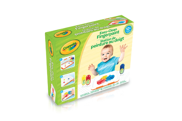 Easy-Clean Fingerpaint Set by Crayola - Play on Words