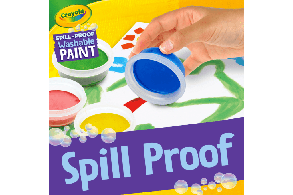 Crayola Spill Proof Washable Paint Set