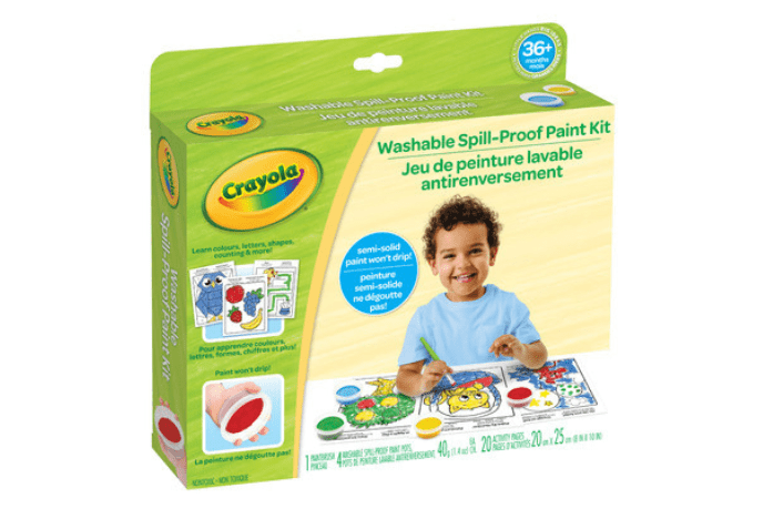 Crayola Spill Proof Washable Paint Kit