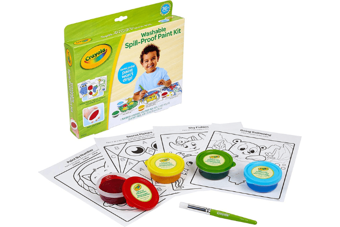 Crayola Spill Proof Washable Paint Kit