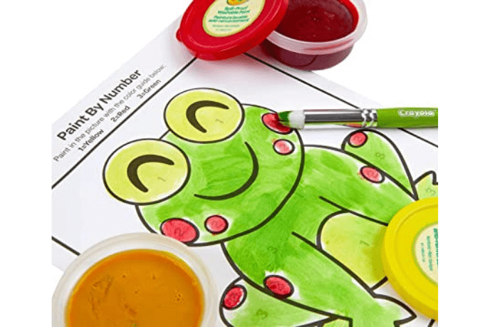 Crayola Spill Proof Washable Paint Kit