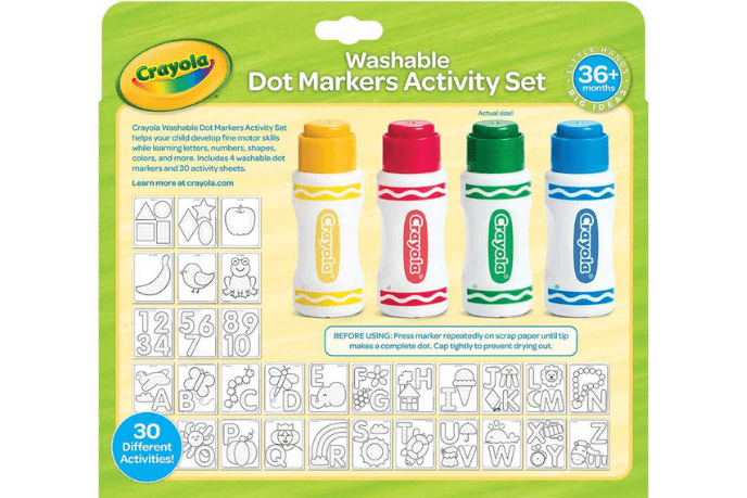 Crayola Washable Dot Markers Activity Set