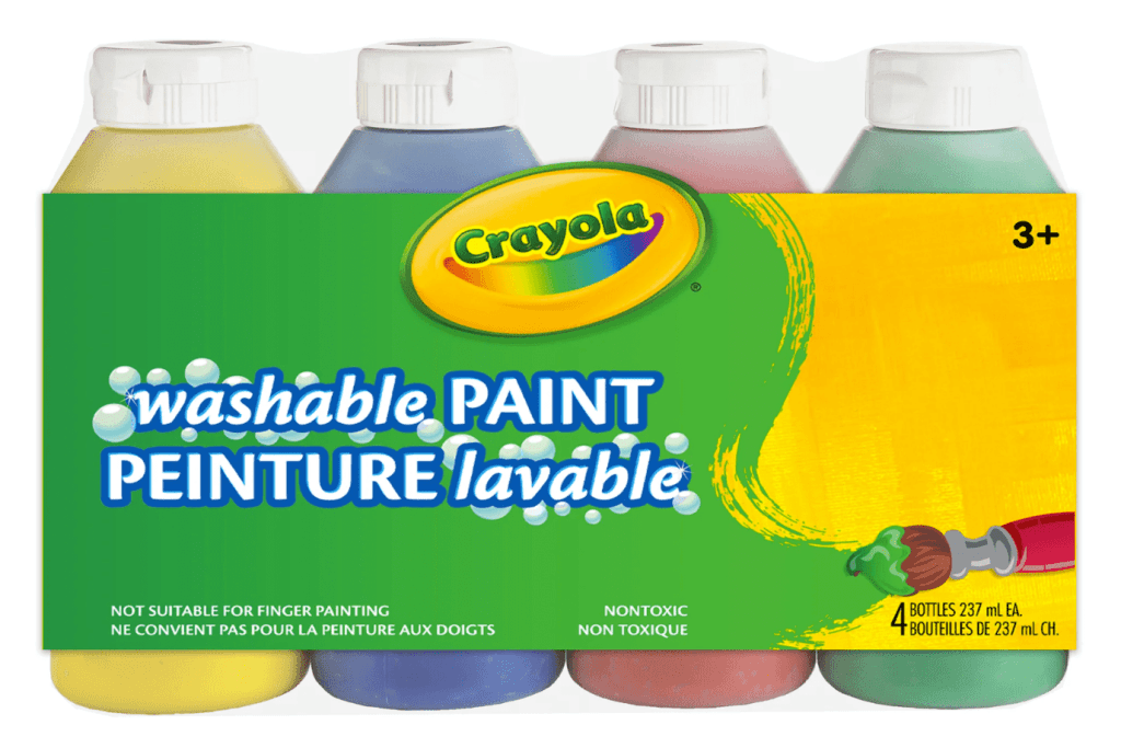 Crayola Bouteilles de peinture lavable