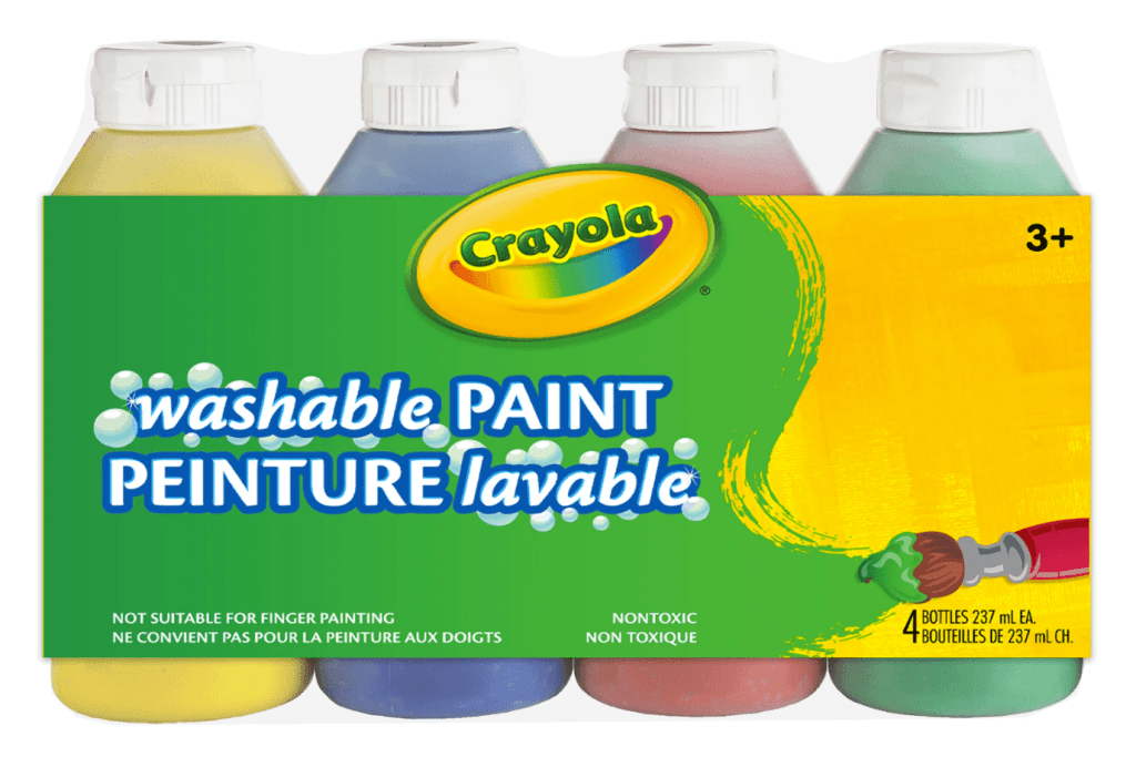 Crayola Washable Paint (4 Pack)