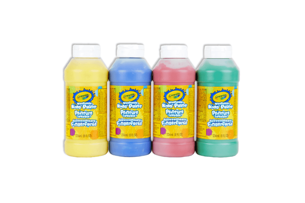 Crayola Washable Paint, paint for kids, craft supplies for kids, art supplies for kids, creativity, imagination, non-toxic paint for kids, The Montessori Room, Toronto, Ontario, Canada.