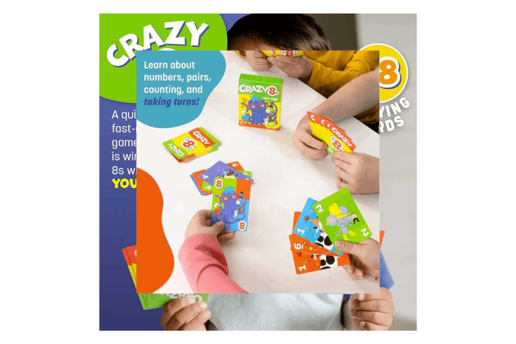How to Play Crazy 8's with Your Kids! - MomOf6