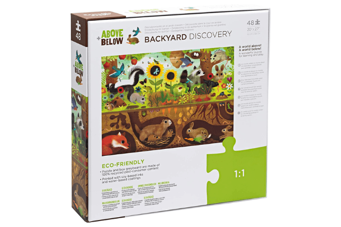 Crocodile Creek Above & Below Puzzles (48 Pieces, Ages 4-6)