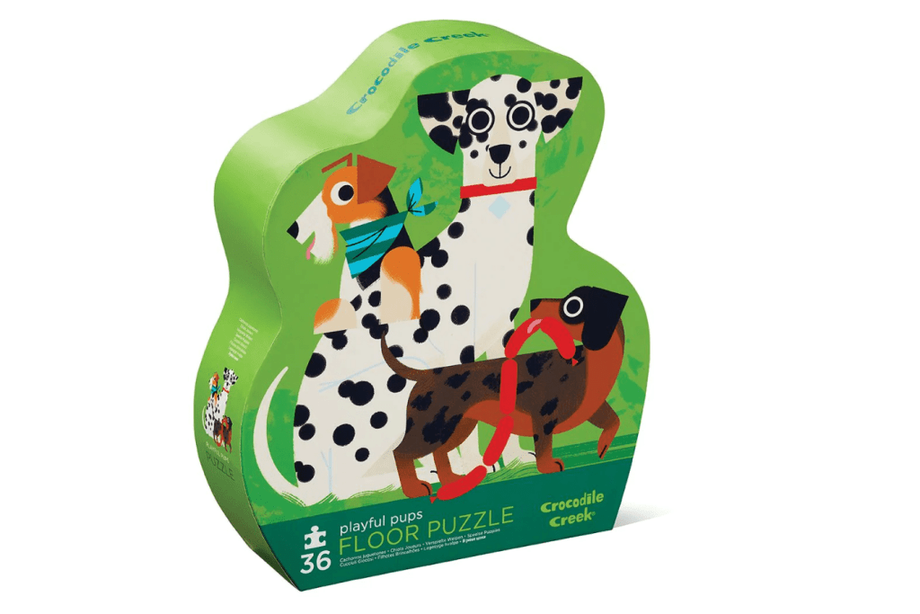 Crocodile Creek Playful Pups Puzzle