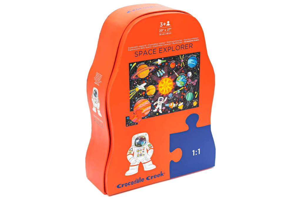 Crocodile Creek Space Explorer Puzzle (36 pieces, Ages 3-6)