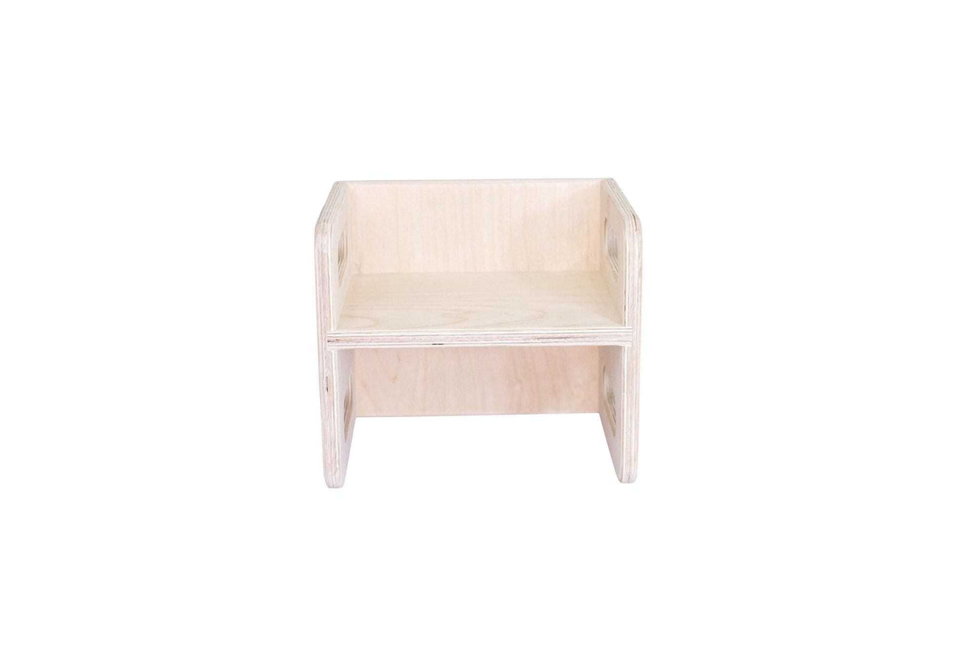 Cube Chair, Stool, and Table - The Montessori Room JL Wood working shop Made in canada